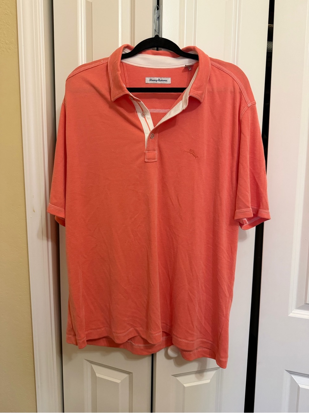 Tommy Bahama Men's Coral Polo Shirt - XXL